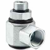 Male SAE O-Ring Straight Thread to Female SAE Straight Thread - S Series Swivel